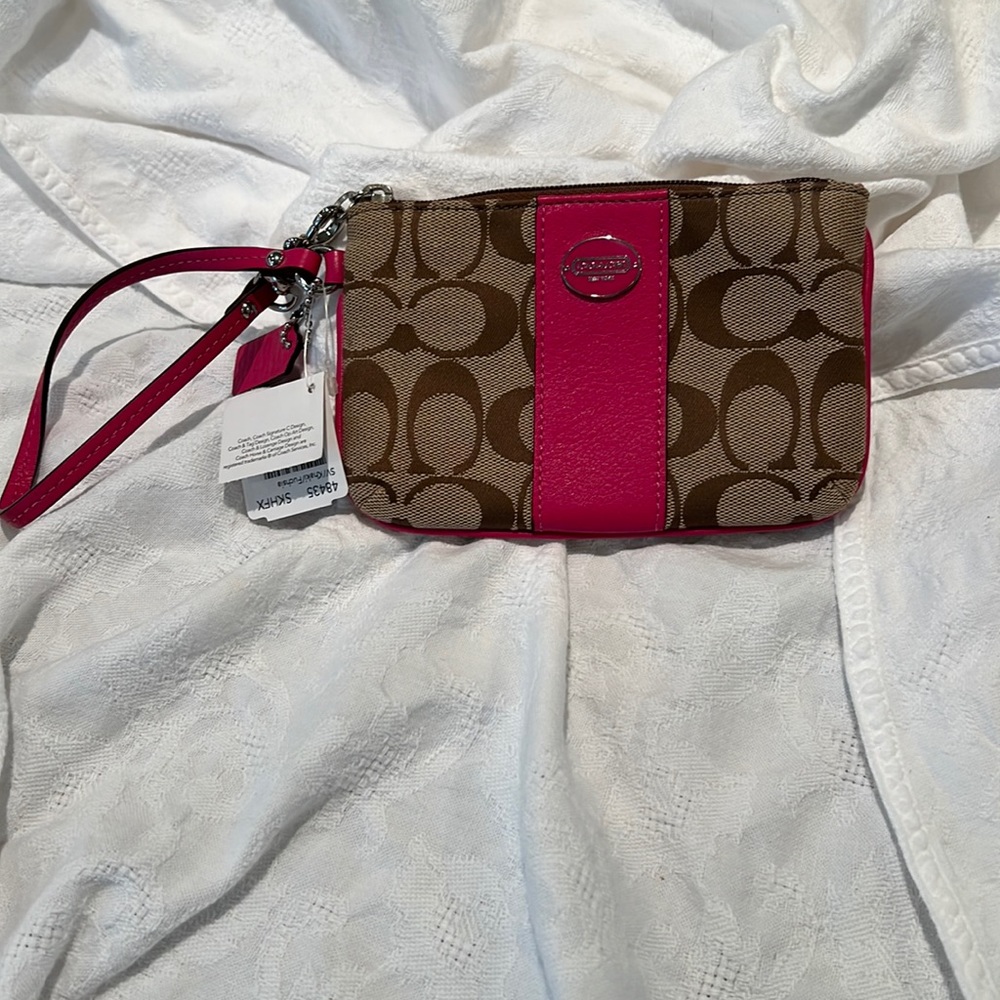 NWT Coach Wristlet